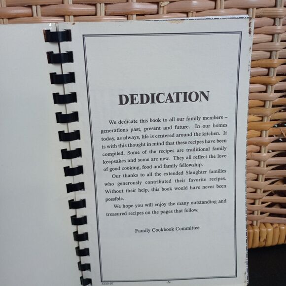 Slaughter Hicks Family Cookbook Historical Rec  Greenville County, NC Ancestry - Picture 2 of 11